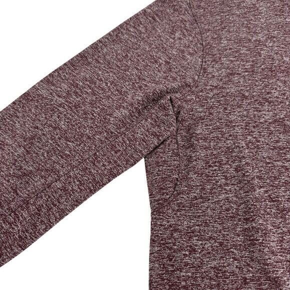 Lululemon Men's Drysense Mesh Long Sleeve Shirt Heathered Dark Adobe XL - Picture 8 of 13